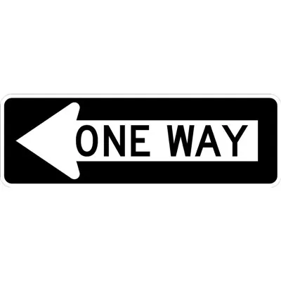 一方通行の標識を夜間に見やすくするにはどうすれば良いですか？